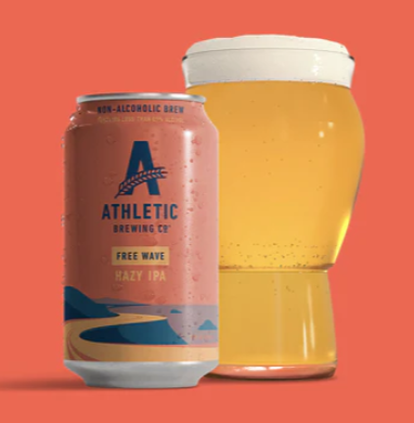 Athletic Brewing: Free Wave IPA